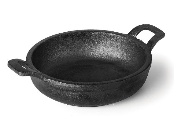 FRIGIDEIRA Ø12.5CM FERRO FUNDIDO